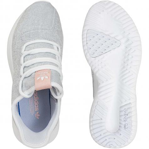 Adidas Originals Damen Sneaker Tubular Shadow weiß/grau 