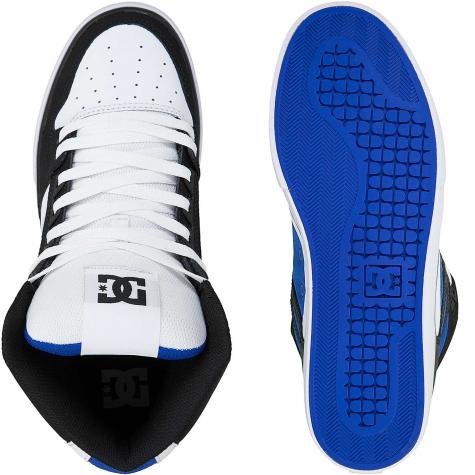 DC Sneaker Pure High WC weiß/blau/schwarz 