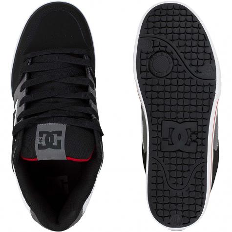 DC Shoes Sneaker Pure weiß/schwarz/rot 