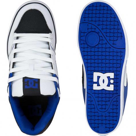 DC Shoes Sneaker Pure weiß/schwarz/blau 