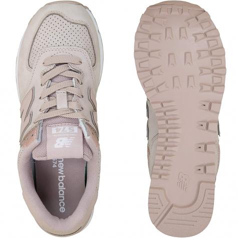 New Balance Damen Sneaker 574 Leder/Synthetik rose 