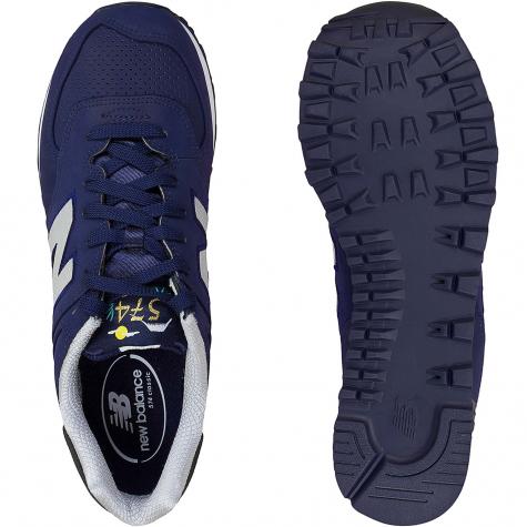 New Balance Sneaker ML574 D Textil/Synthetik dunkelblau 