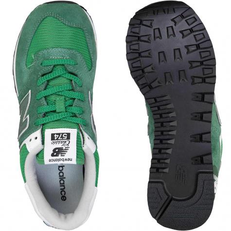 Sneaker New Balance 574 grün 