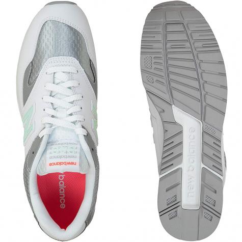 New Balance Sneaker 840 Synthetik/Textil/Leder weiß/silber 