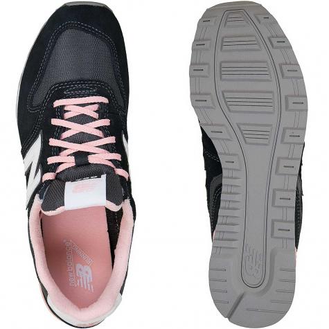 New Balance Sneaker 996 Leder/Textil/Synthetik schwarz/rosa 