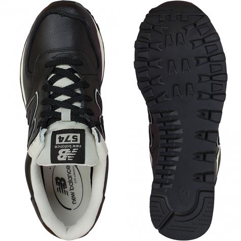 New Balance Sneaker ML 574 D Leather schwarz 