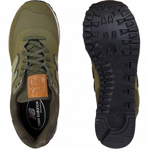 New Balance Sneaker ML574 D Synthetic khaki