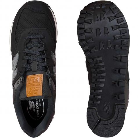 New Balance Sneaker ML574 D Synthetic schwarz 
