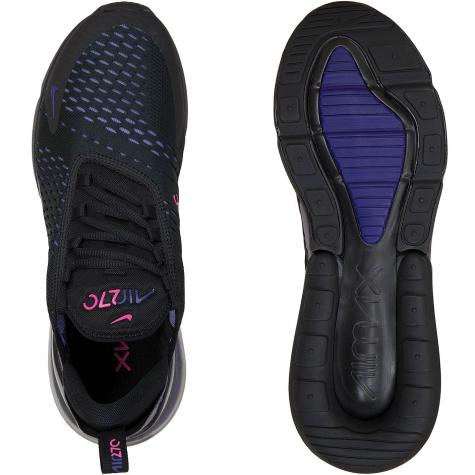 Nike Sneaker Air Max 270 schwarz/lila/türkis 