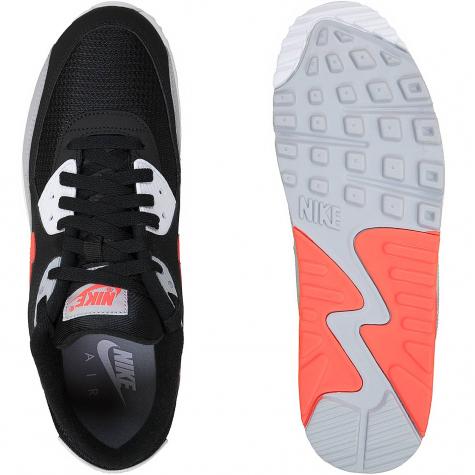 Nike Sneaker Air Max 90 Essential schwarz/orange 