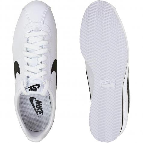 Nike Sneaker Classic Cortez Leather weiß/schwarz 