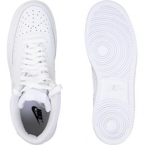 Nike Court Vision Mid Sneaker weiß 