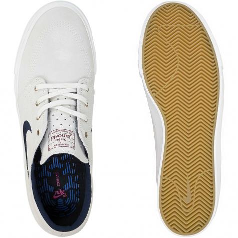 Nike SB Sneaker Air Zoom Stefan Janoski weiß/dunkelblau 