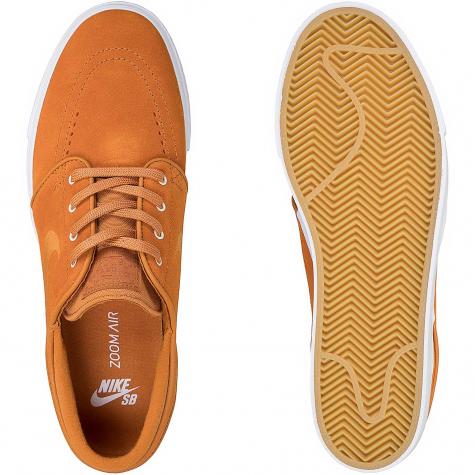 Nike SB Sneaker Zoom Stefan Janoski hellbraun 