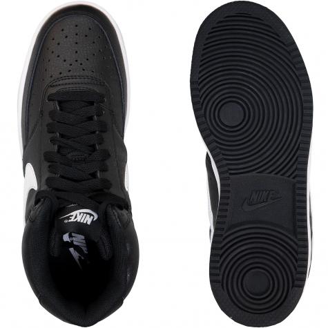 Nike Court Vision Mid Damen Sneaker schwarz 