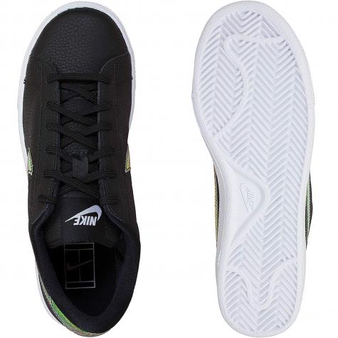 Nike Damen Sneaker Tennis Classic Premium schwarz/weiß 