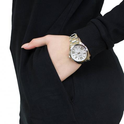 Bench Sweatkleid Funnel Neck schwarz 