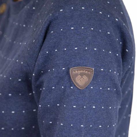 Ragwear Damen Sweatshirt Daria Dots indigo