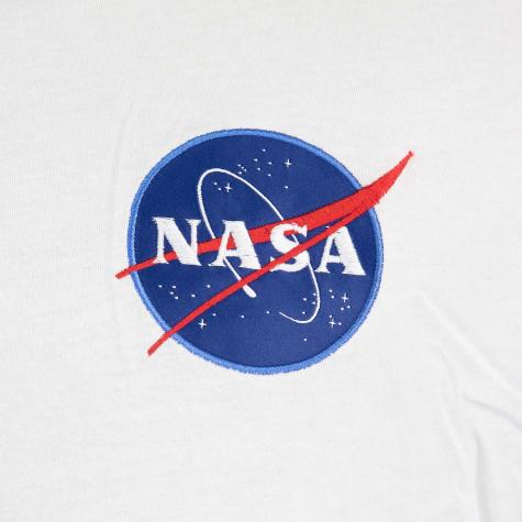 Alpha Industries T-Shirt Space Shuttle weiß 