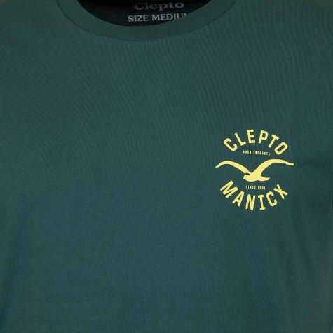 Cleptomanicx T-Shirt Game grün