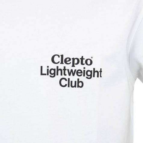 Cleptomanicx T-Shirt Light Club weiß