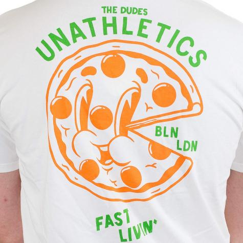 Dudes T-Shirt Pizza 24/7 weiß 
