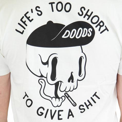 The Dudes T-Shirt Too Short weiß 