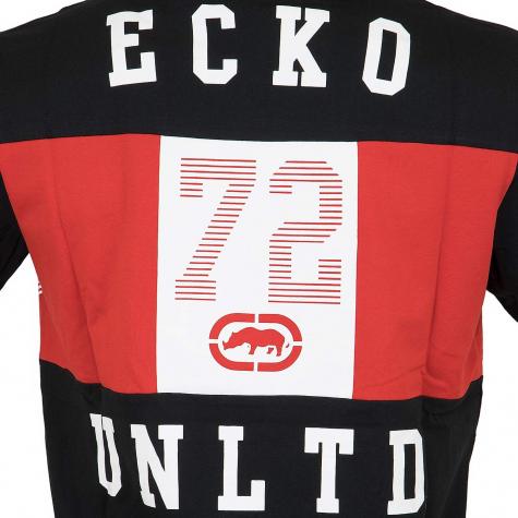 Ecko Unltd T-Shirt Square72 schwarz/rot
