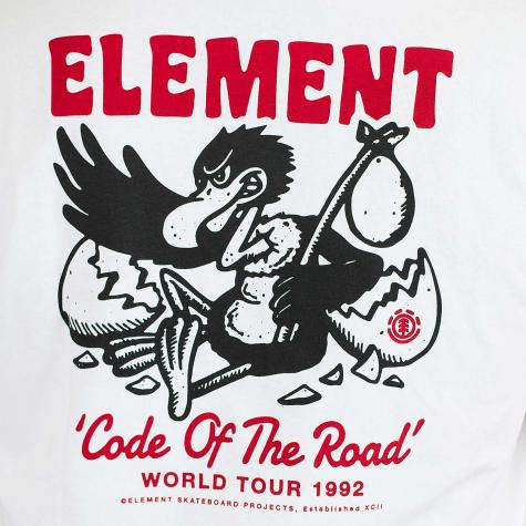 Element T-Shirt Hatch weiß 