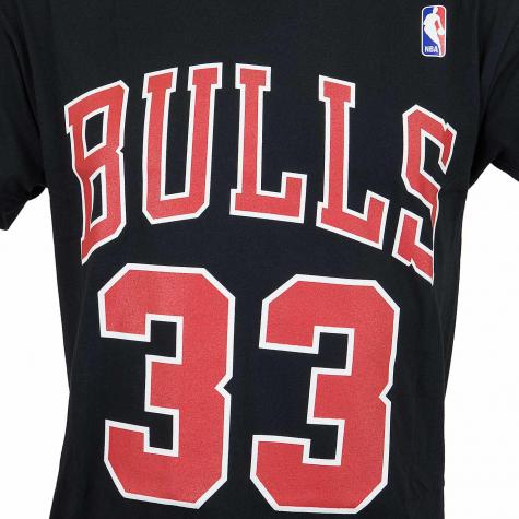 Mitchell & Ness T-Shirt Chicago Bulls Pippen schwarz 