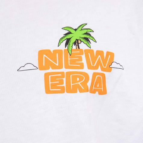 T-Shirt New Era Graphic Los Angeles City Oversized white 