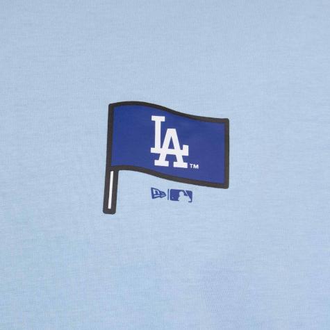 T-Shirt NE MLB Burger Los Angeles Dodgers Oversized blue 