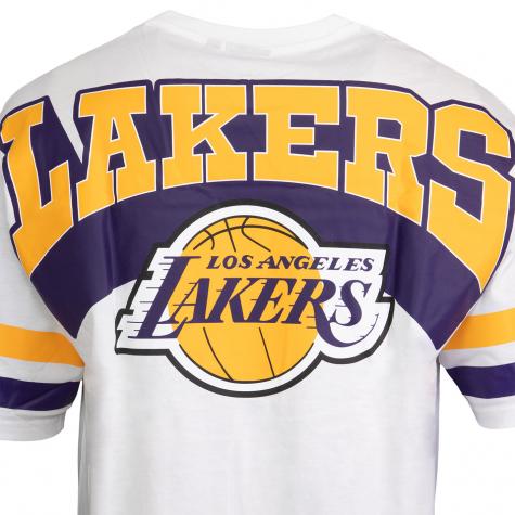 T-Shirt New Era NBA Arch Los Angeles Lakers Oversized white 