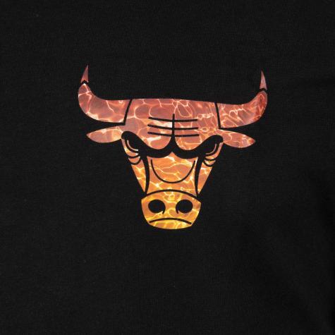 T-Shirt New Era NBA Water Print Chicago Bulls 