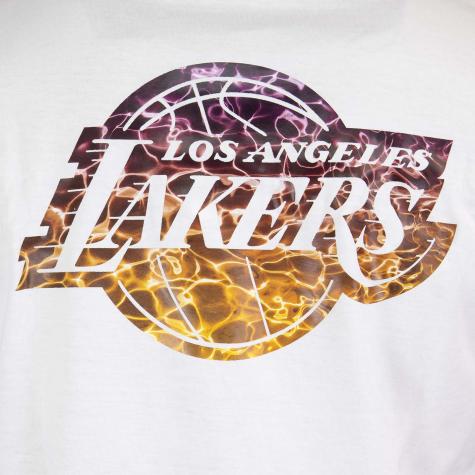 T-Shirt New Era NBA Water Print Los Angeles Lakers 