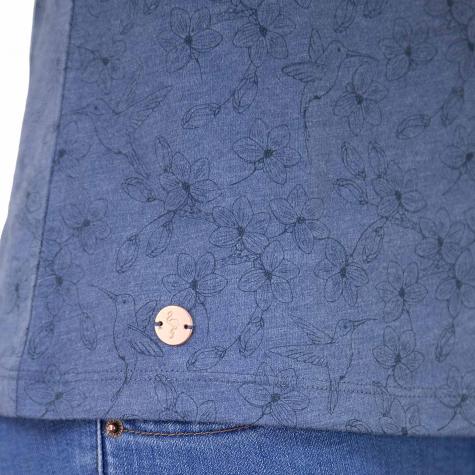 Mazine Damen T-Shirt Flora blau 