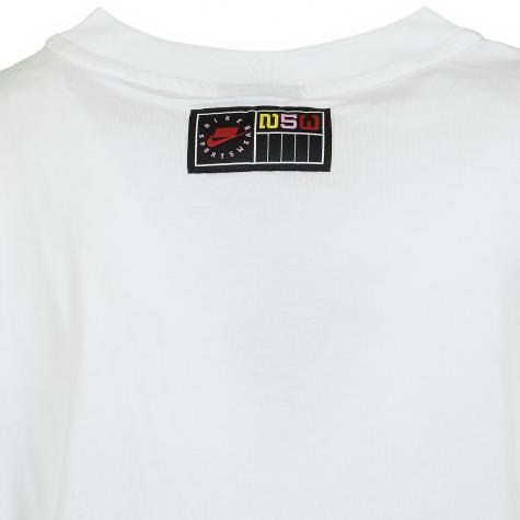 Nike Damen T-Shirt Drop Shoulder weiß/schwarz 