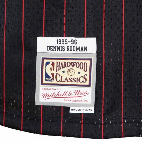 Trikot Mitchell & Ness Swingman Bulls 1995-95 Rodman black 