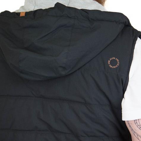 Alife & Kickin Weste Mason schwarz