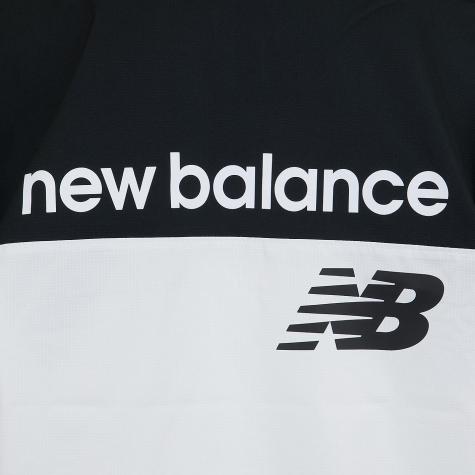 New Balance Damen Windbreaker Athletic schwarz/weiß 