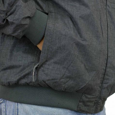 Cleptomanicx Winterjacke Polarzipper Hemp 3 h dk grey