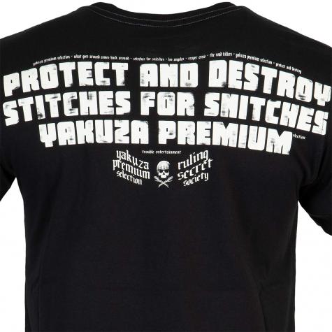 Yakuza Premium Herren T-Shirt 3008 schwarz 