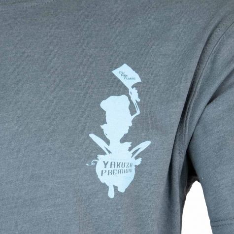 Yakuza Premium Herren T-Shirt 3015 graublau 
