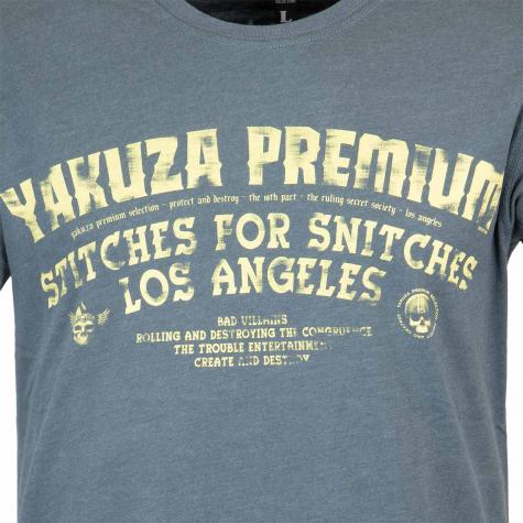 Yakuza Premium T-Shirt 3019 graublau 