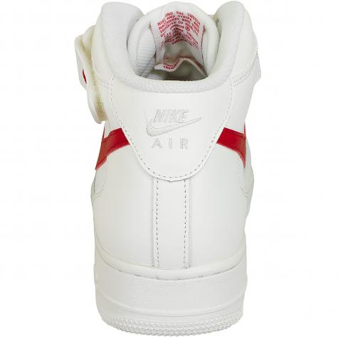 Nike air force herren weiß rot Clearance