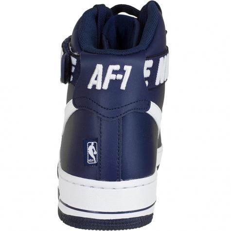 Nike Sneaker Air Force High ´07 dunkelblau/weiß 