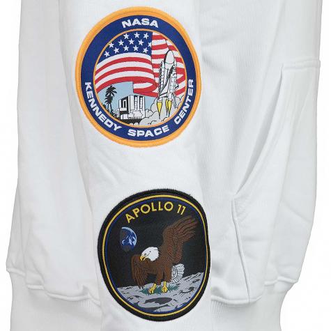 Alpha Industries Hoody Apollo 50 Patch weiß 
