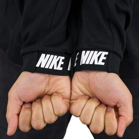 Nike Zip-Hoody Advance 15 Fleece schwarz/weiß 