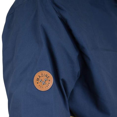 Mazine Übergangsjacke Campus Classic dunkelblau/gelb