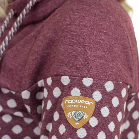 Ragwear Kleid Chloe Longsleeve dark choco